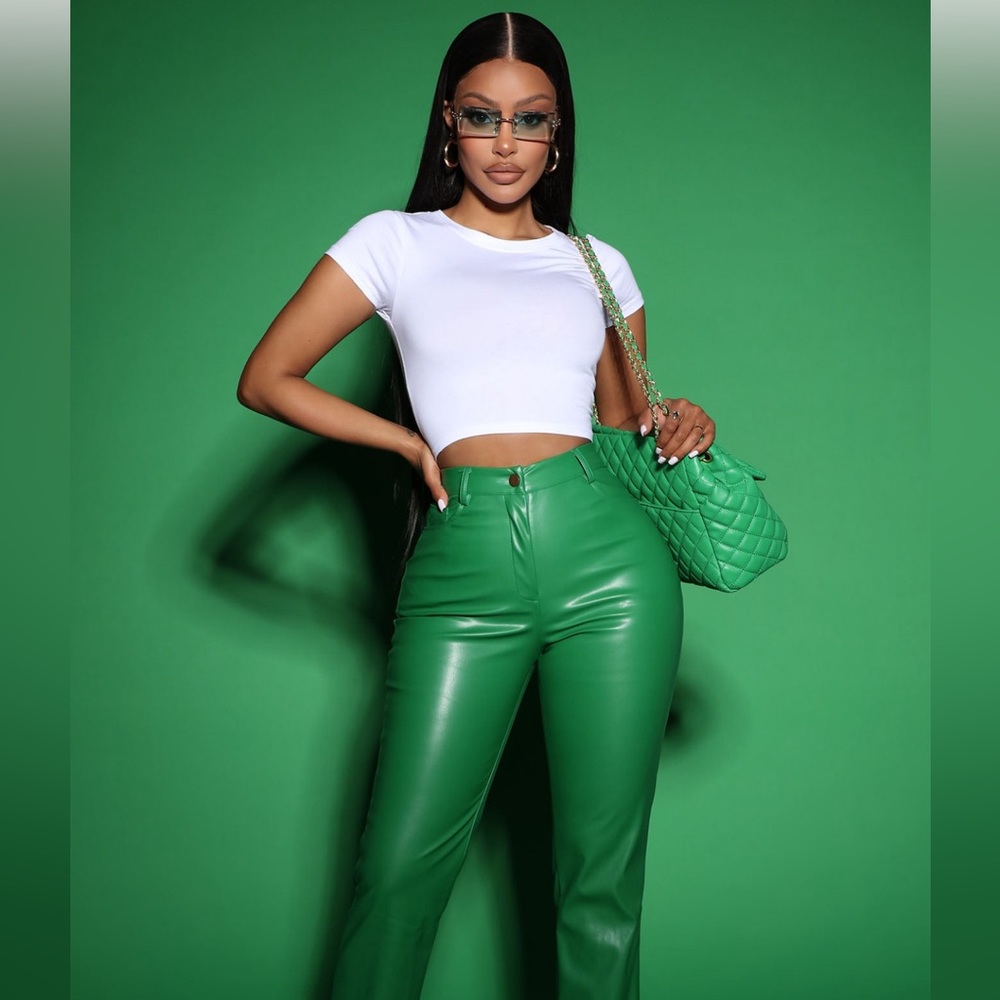 Fashion Nova Cropped Crew TShirt
